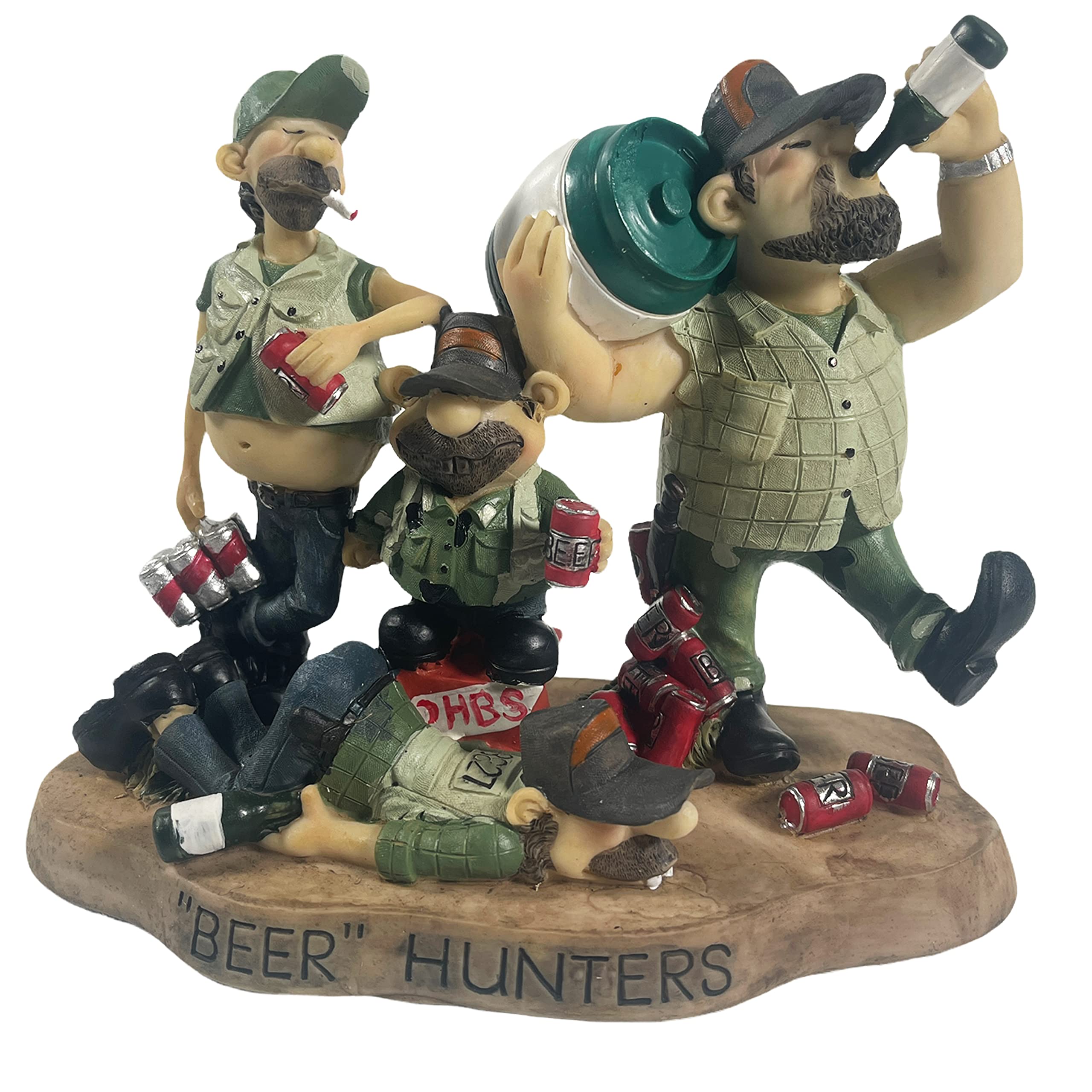 Amazon.com: Urbalabs Redneck Hillbilly Beer Hunters Camping Trophy